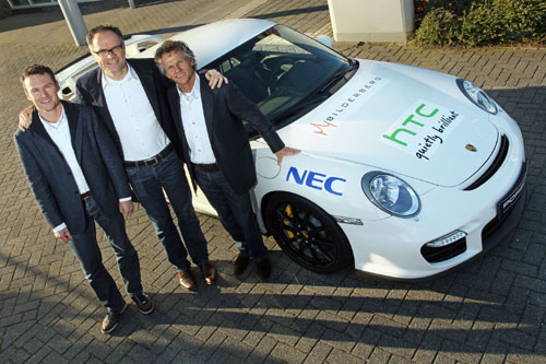 Jan Lammers samen met Phil Bastiaans in Dutch GT4